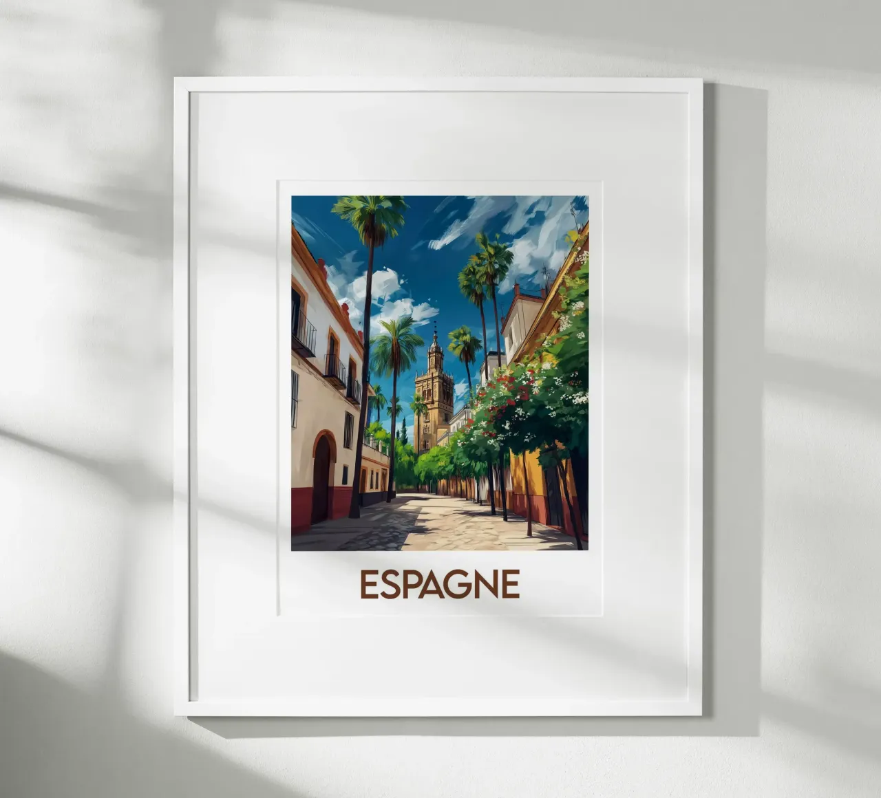 Spanje poster van Frame the World