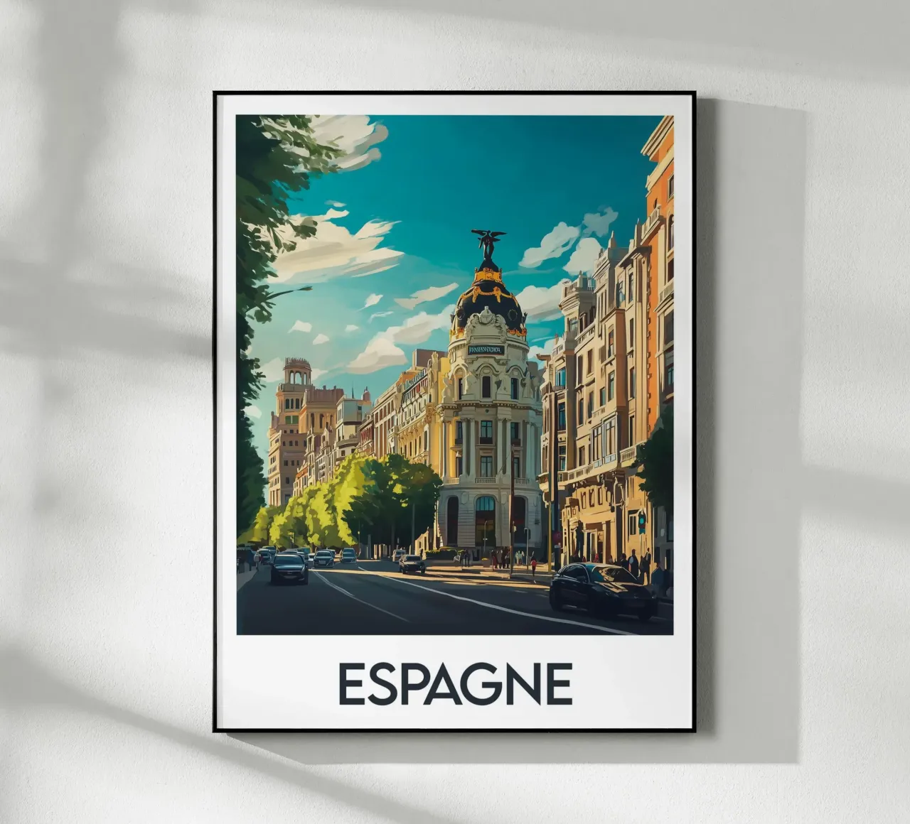 Affiche Espagne plexiglass da Frame the World