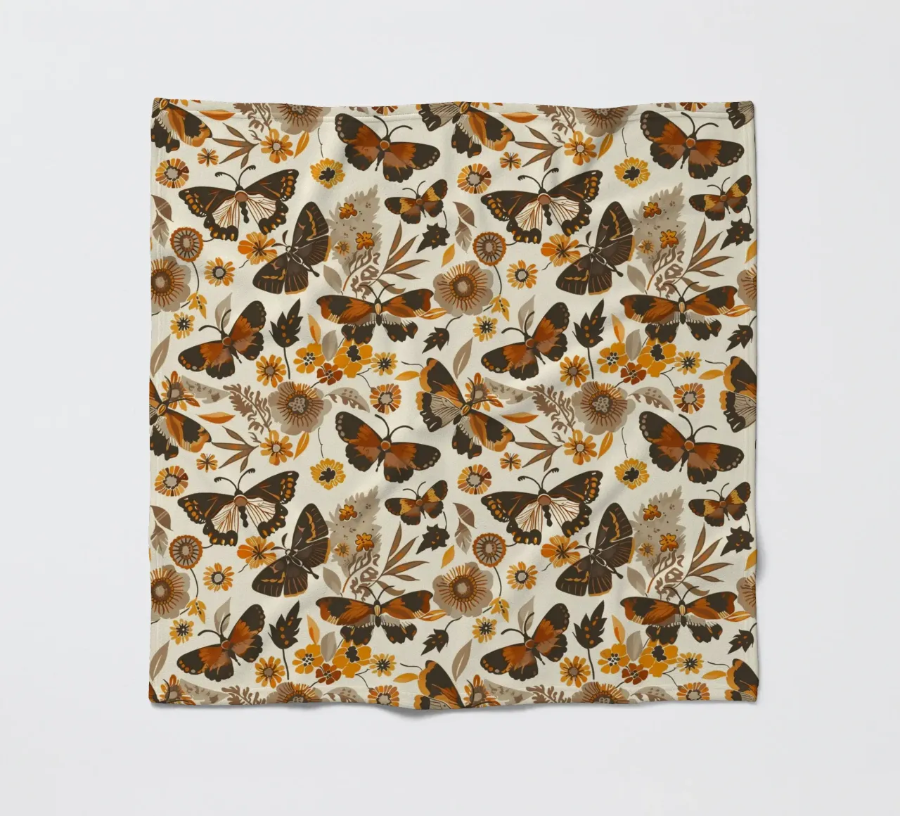 Retro Butterflies coperta in pile da Sunflower Soul Studio