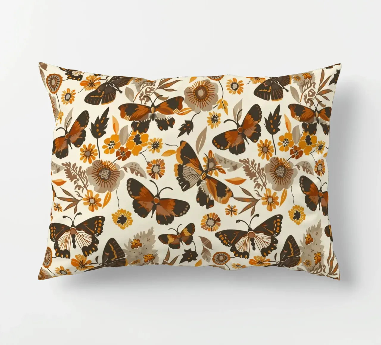 Retro Butterflies cuscino da Sunflower Soul Studio