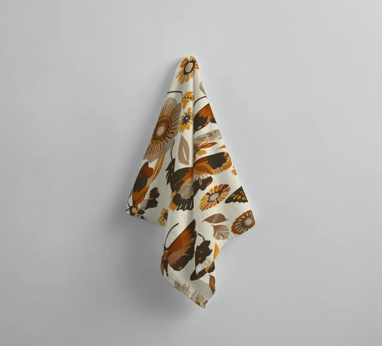 Retro Butterflies asciugamano da bagno da Sunflower Soul Studio