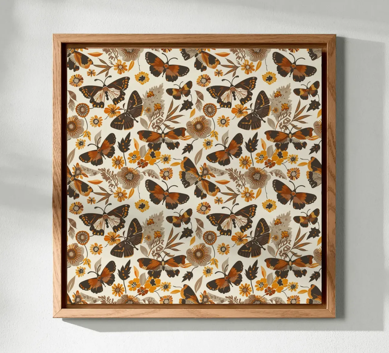 Retro Butterflies alluminio dibond da Sunflower Soul Studio