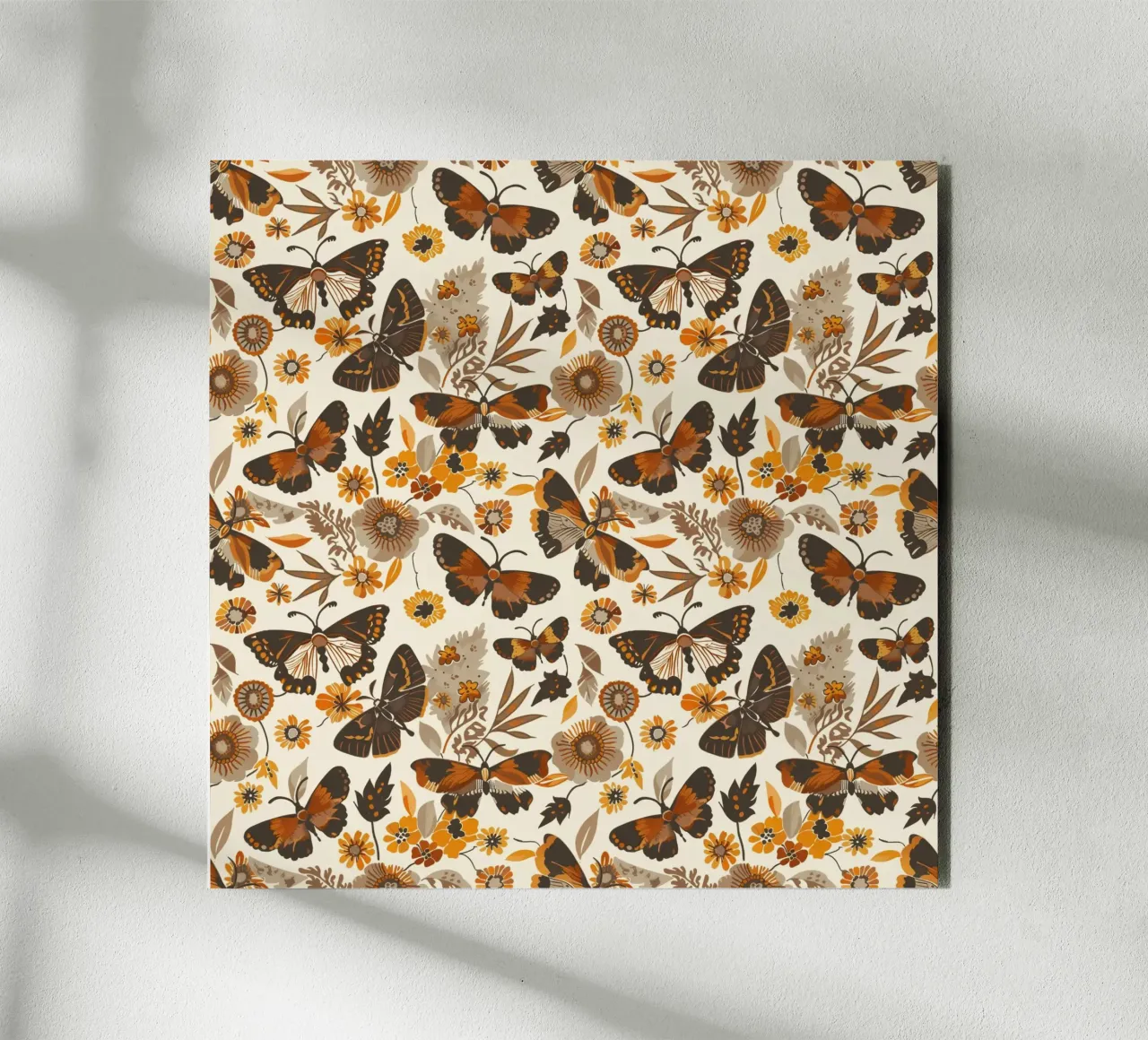 Retro Butterflies alluminio dibond da Sunflower Soul Studio