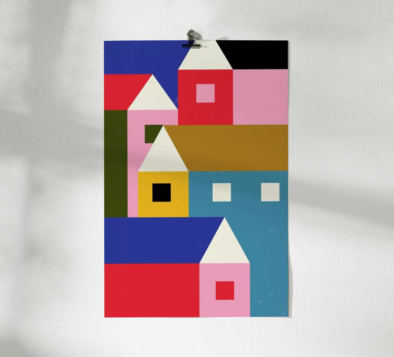Christmas Town Poster von daylight design studio