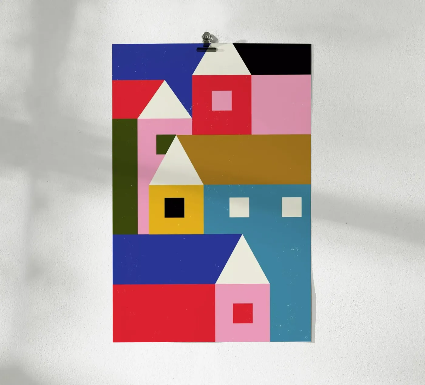 Christmas Town poster da daylight design studio