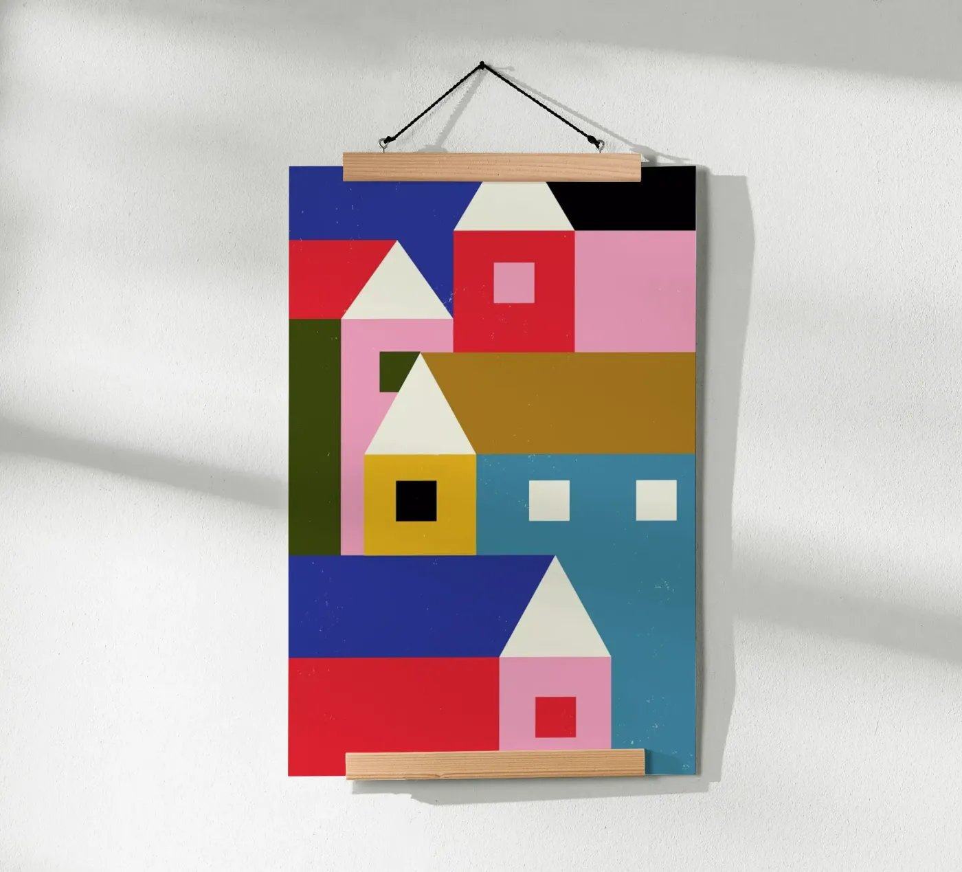 Christmas Town poster da daylight design studio