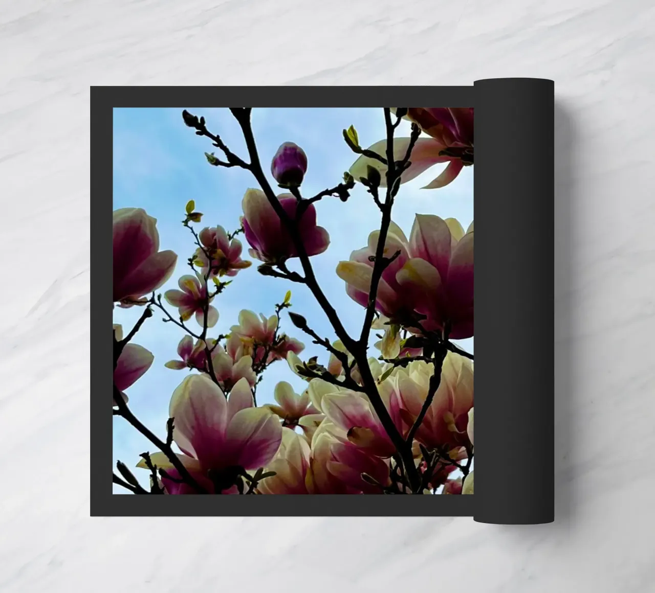 Magnolie doormat by Dorothea Baur