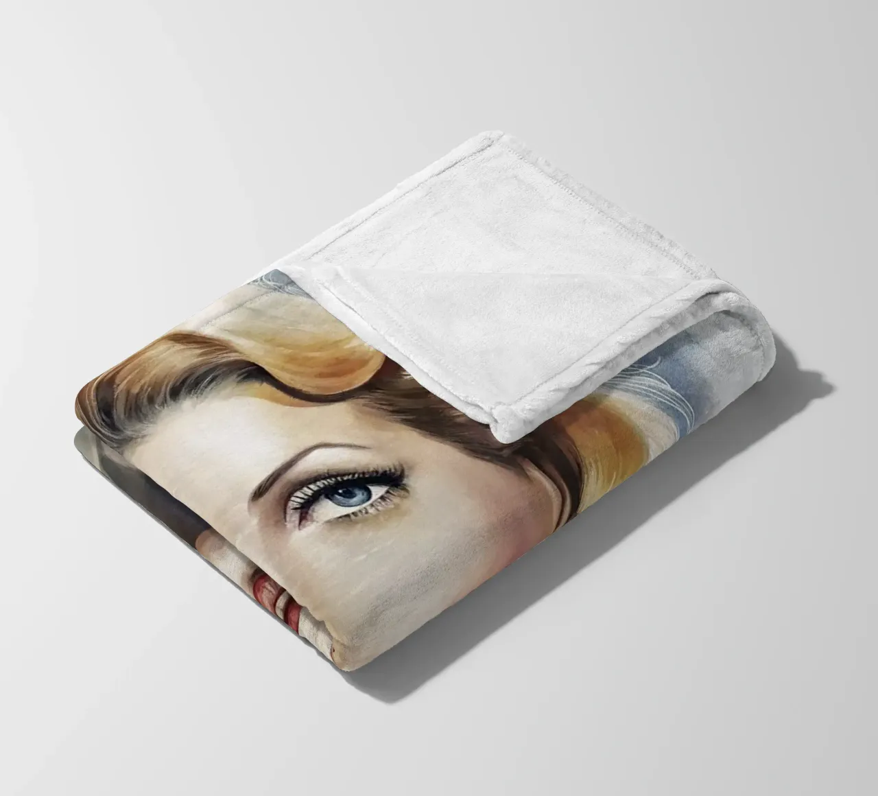 Rita Hayworth in acquerello coperta in pile da 🎁 ARTVI-SHOP