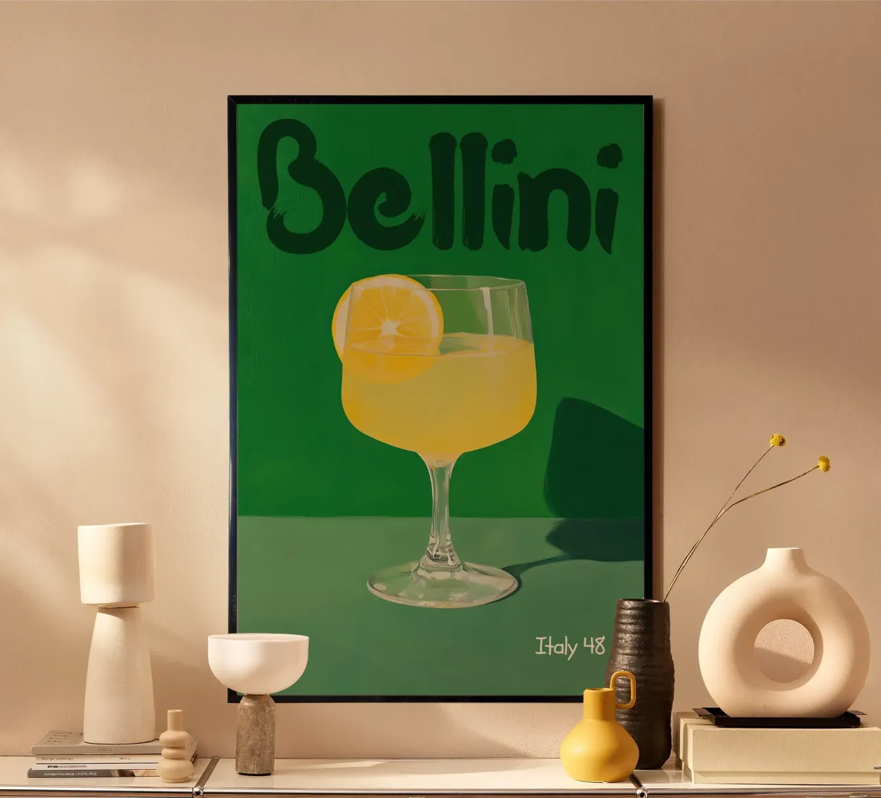 Bellini Cocktail poster da Art Center