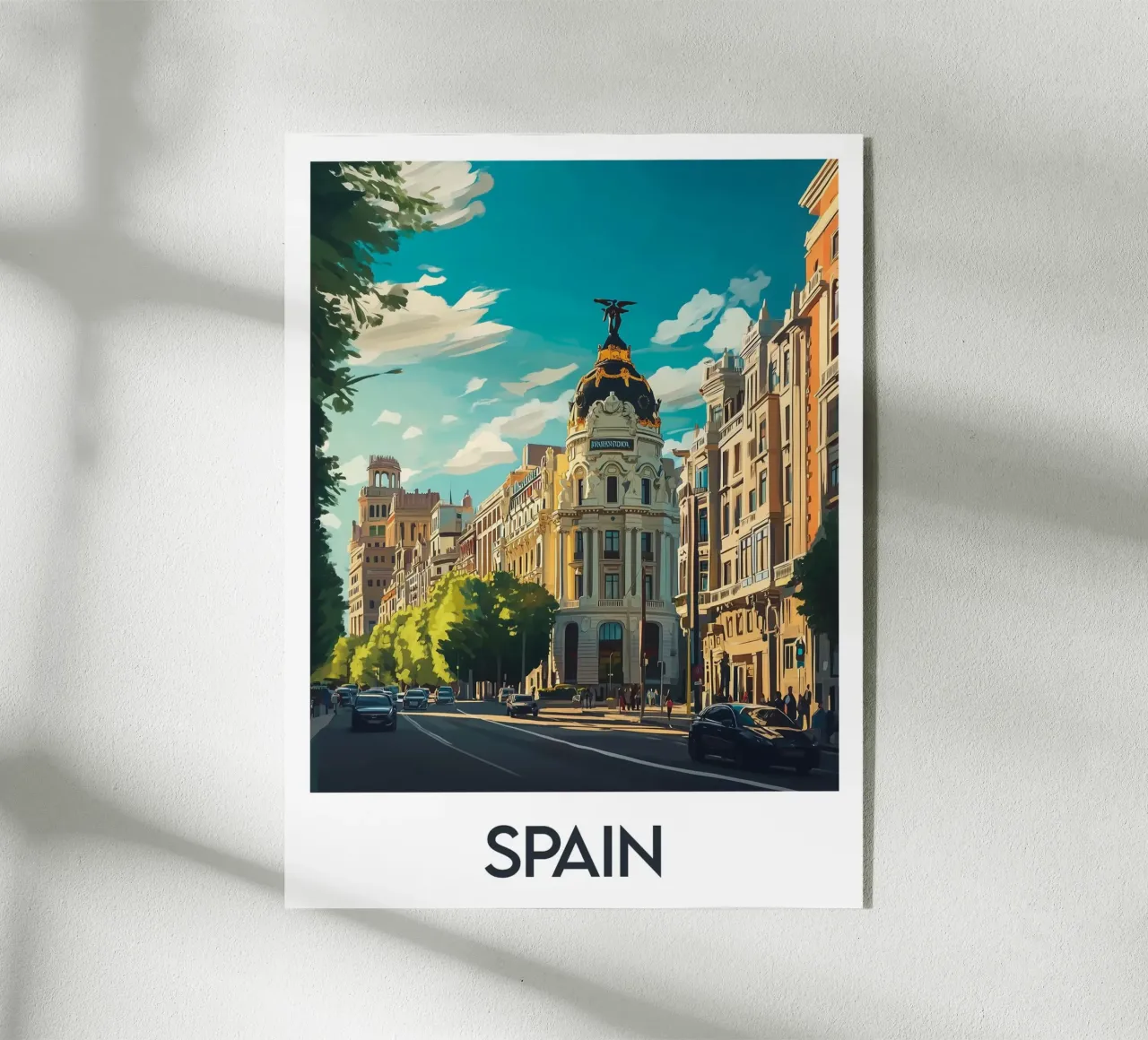 Affiche Espagne plexiglass da Frame the World