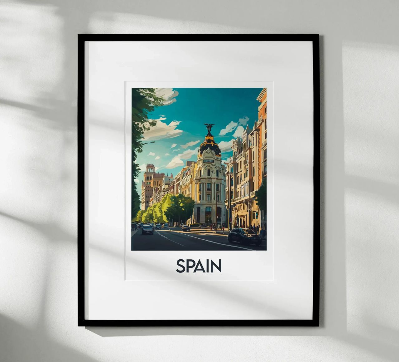 Affiche Espagne poster by Frame the World