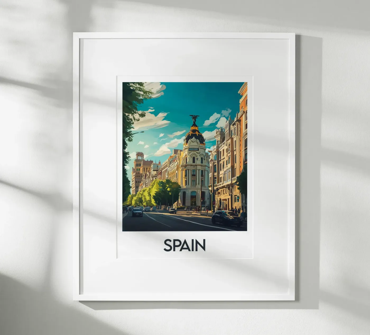 Spanje poster van Frame the World