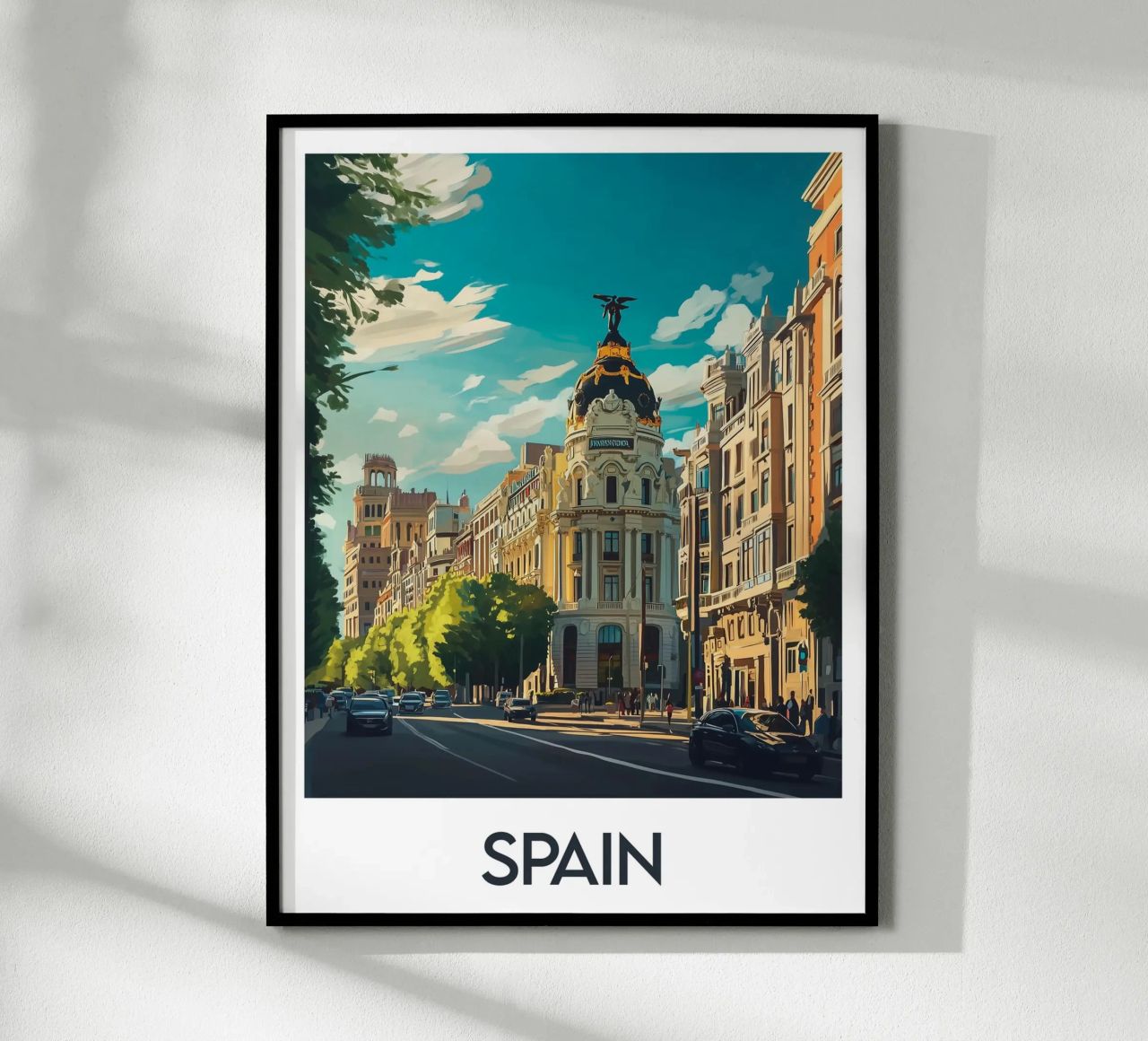 Affiche Espagne poster by Frame the World