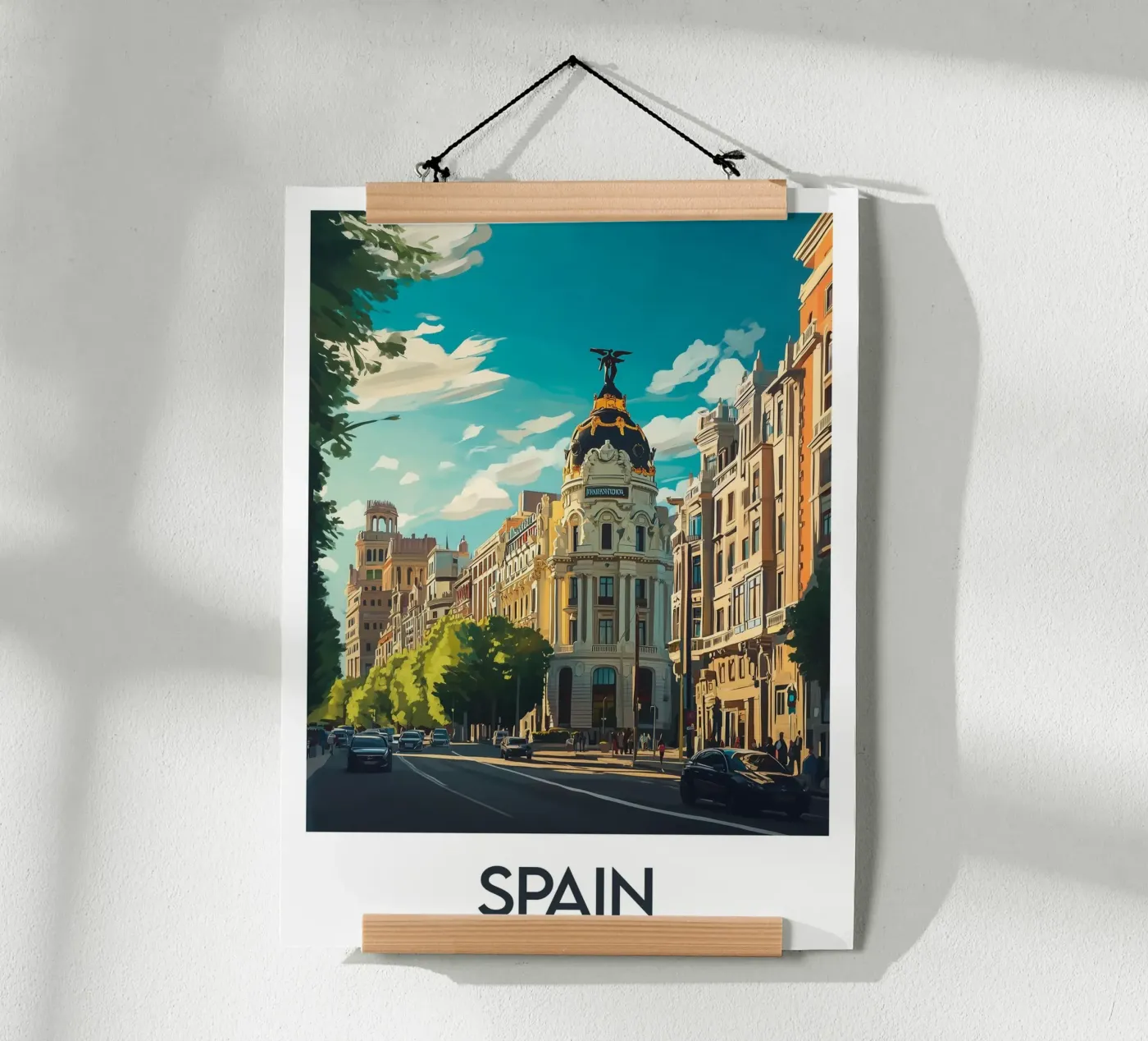 Spanje poster van Frame the World