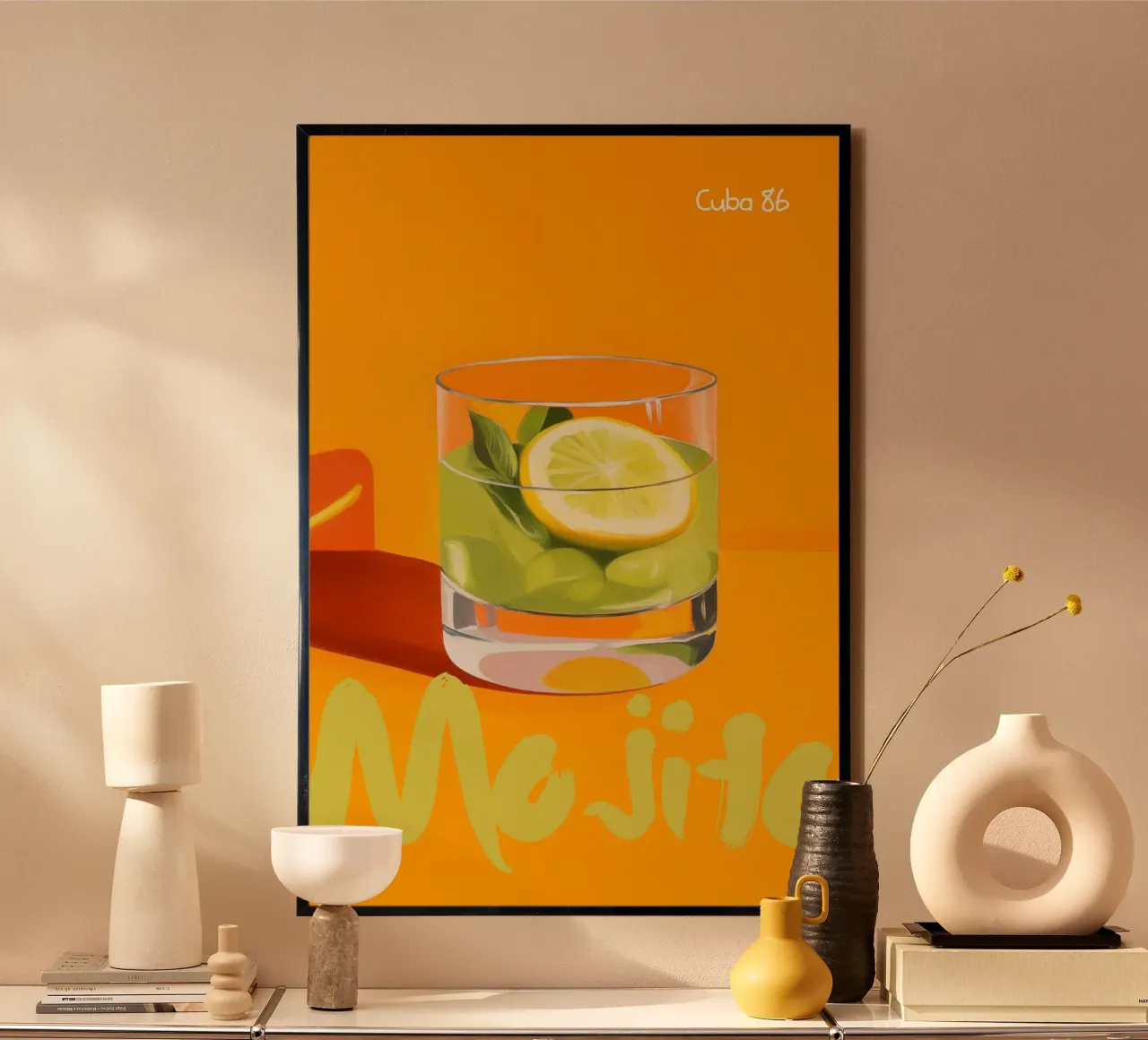 Cocktail Mojito II poster da Art Center