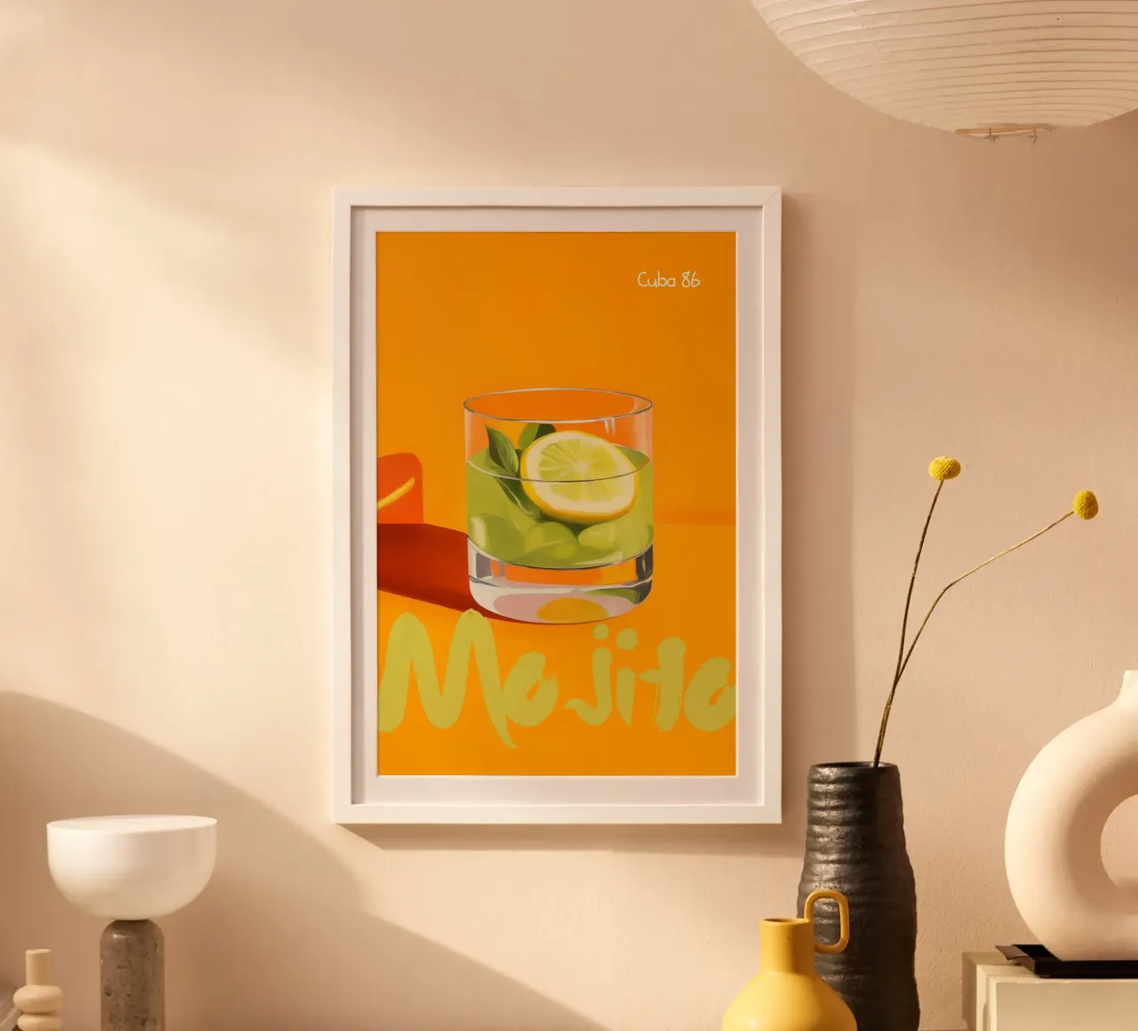 Cocktail Mojito II poster da Art Center