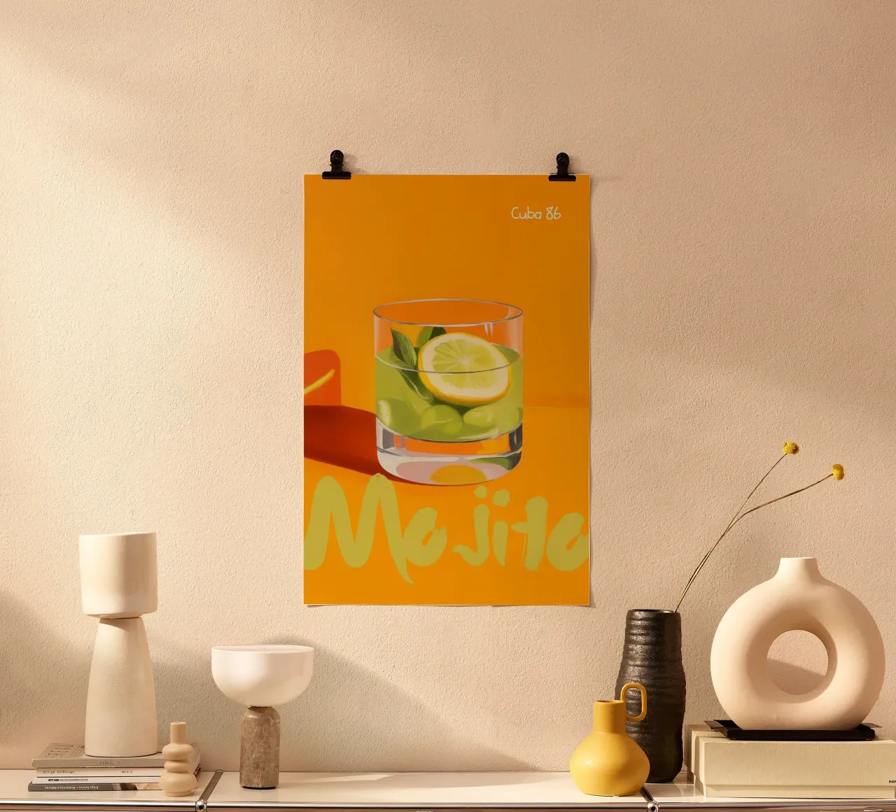 Cocktail Mojito II poster da Art Center