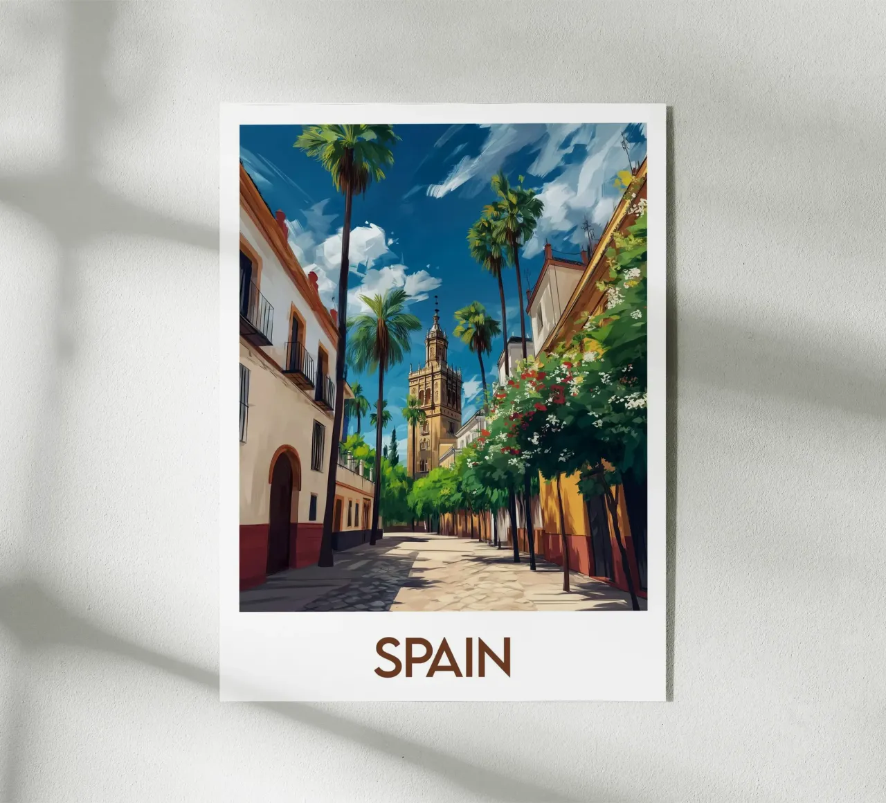 Affiche Espagne plexiglass da Frame the World