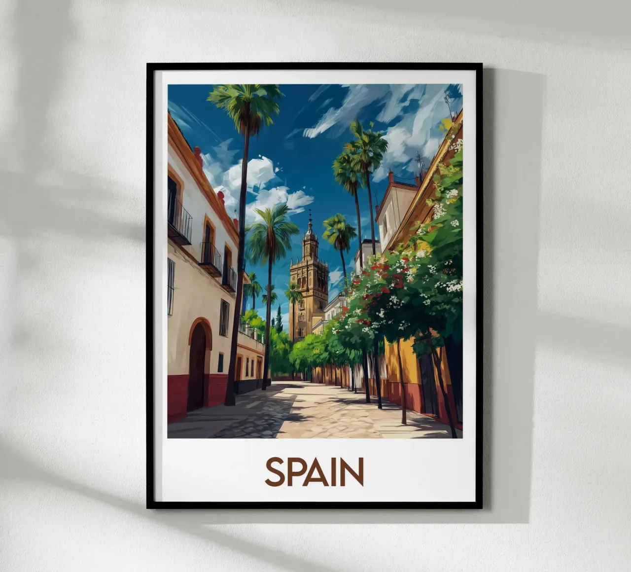 Spanje poster van Frame the World