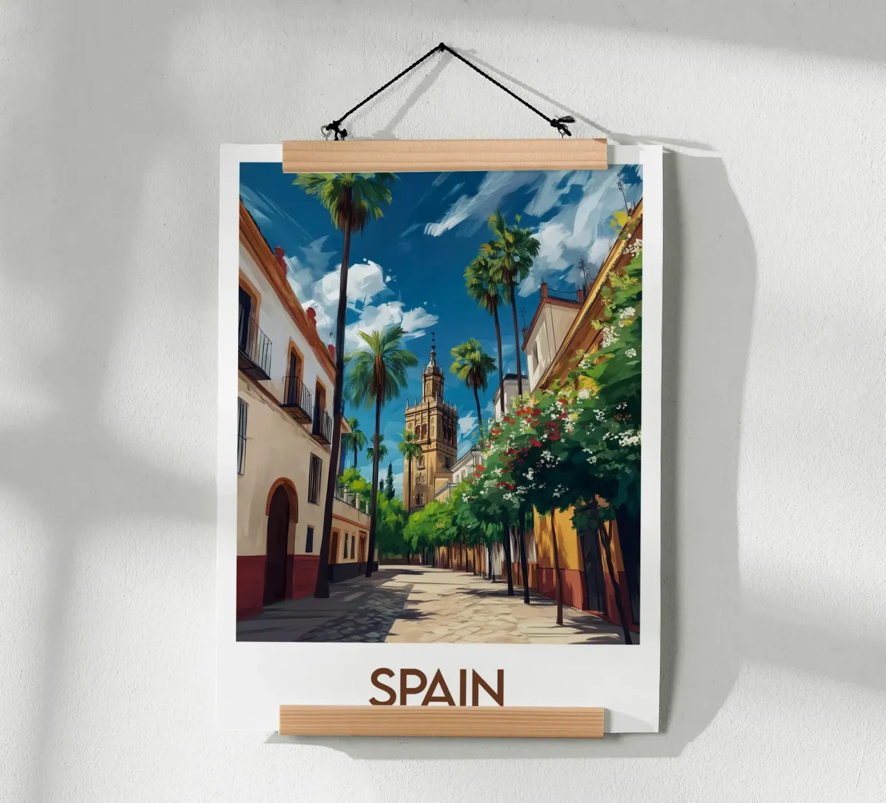 Spanje poster van Frame the World