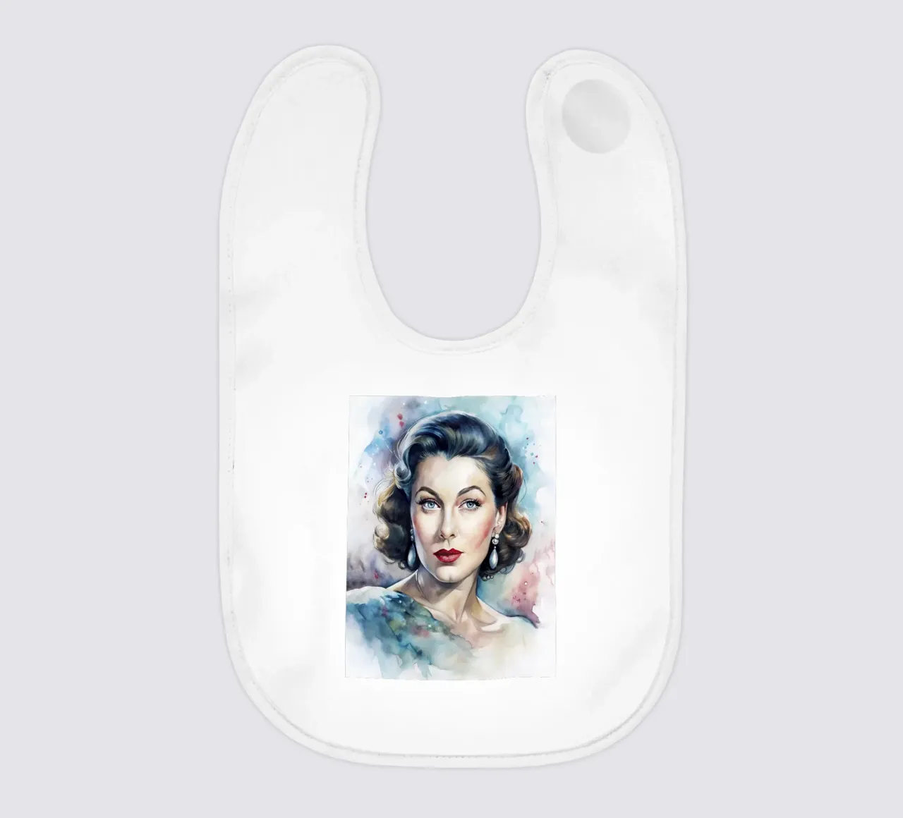 Ava Gardner in acquerello bavaglino da ARTVI-SHOP