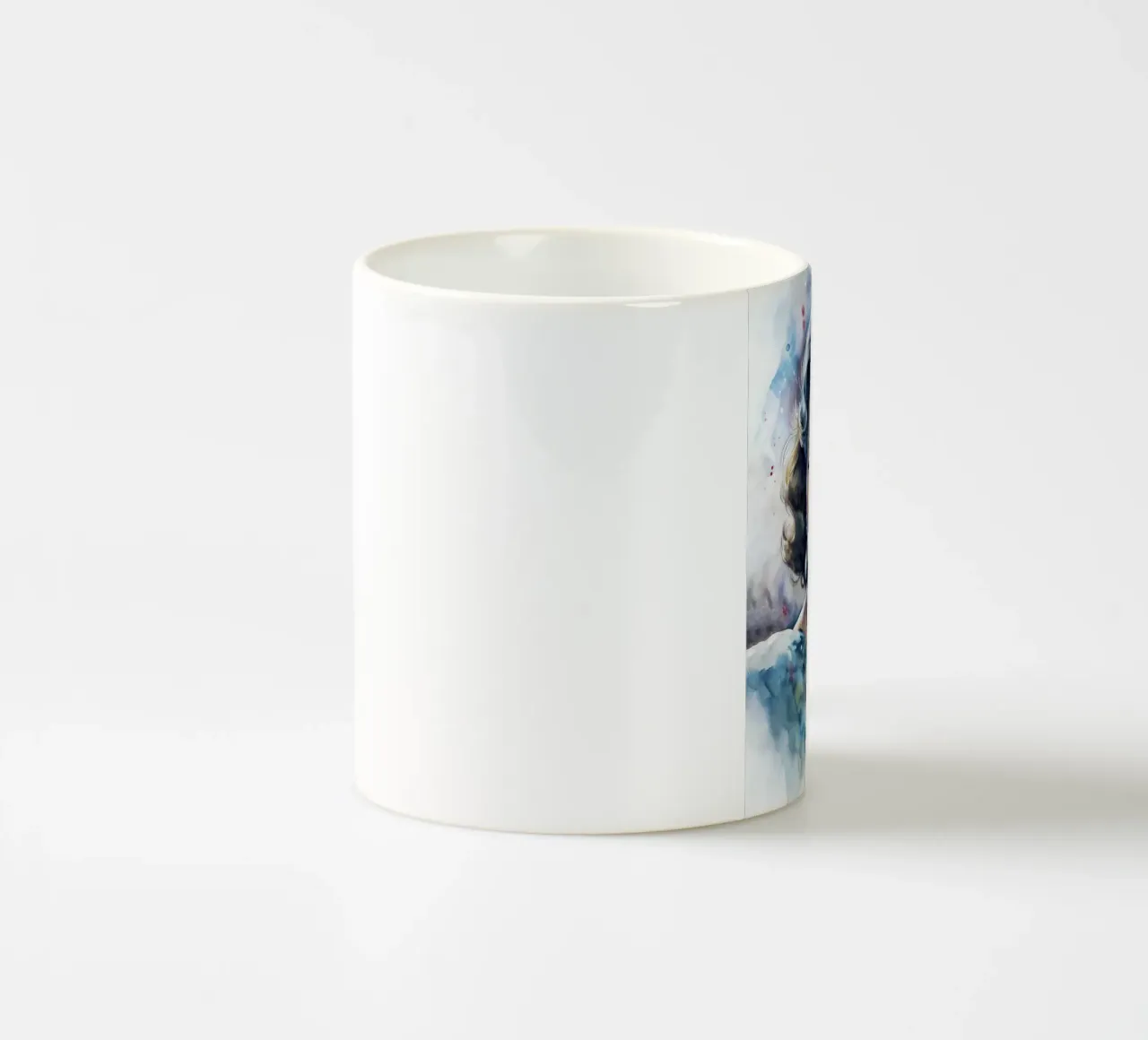 Ava Gardner in acquerello tazza in ceramica da ARTVI-SHOP