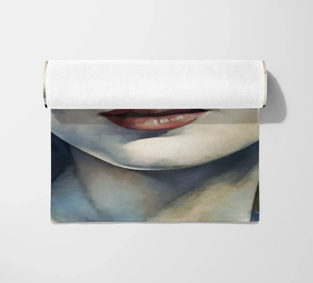 Ava Gardner in acquerello telo mare da ARTVI-SHOP