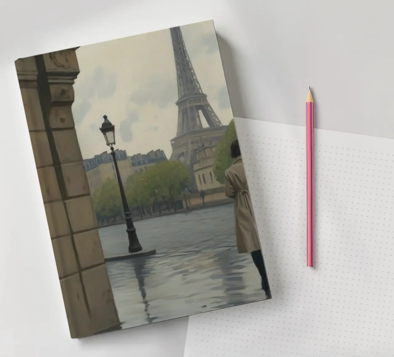 Giornata di pioggia a Parigi diario da Art Center