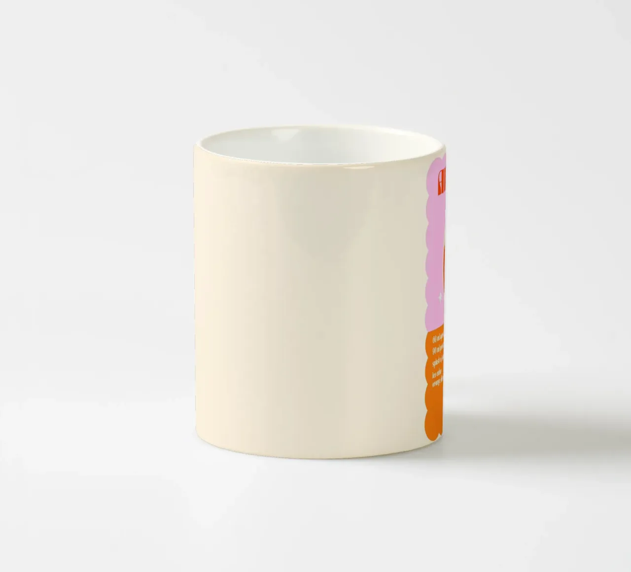 Poster per spritz Aperol tazza in ceramica da PrintStudio