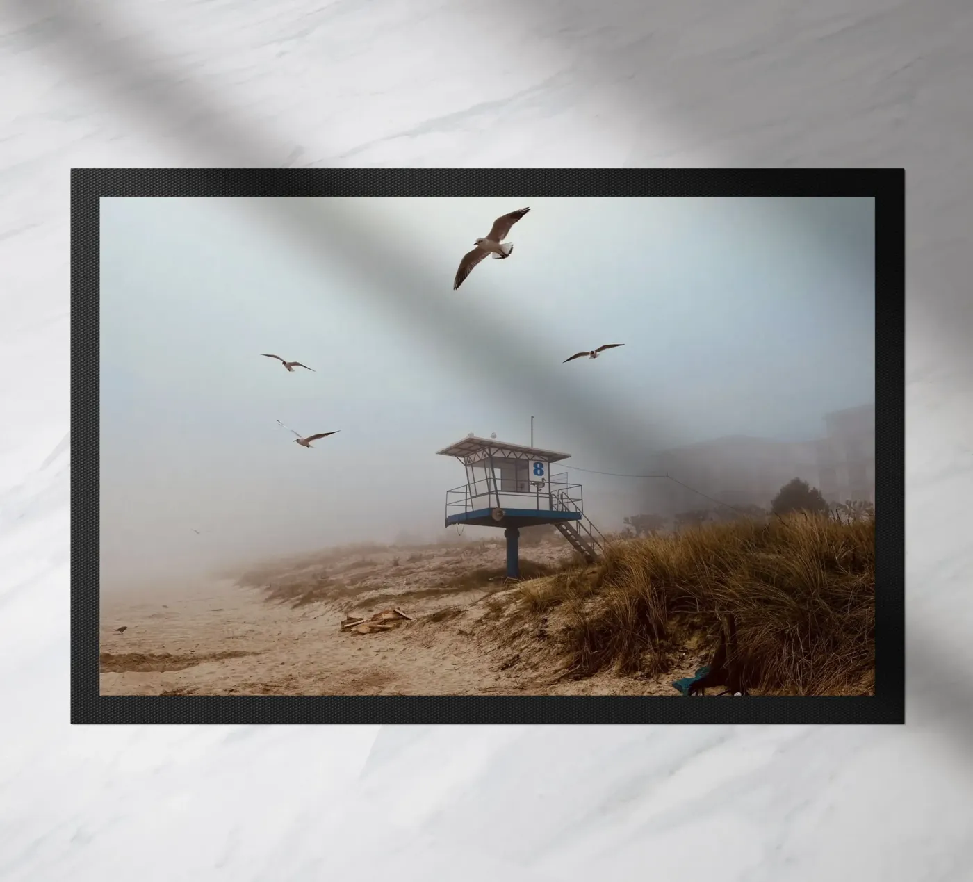 Usedom deurmat van JUNIQERIN photography by Dorothea Baur