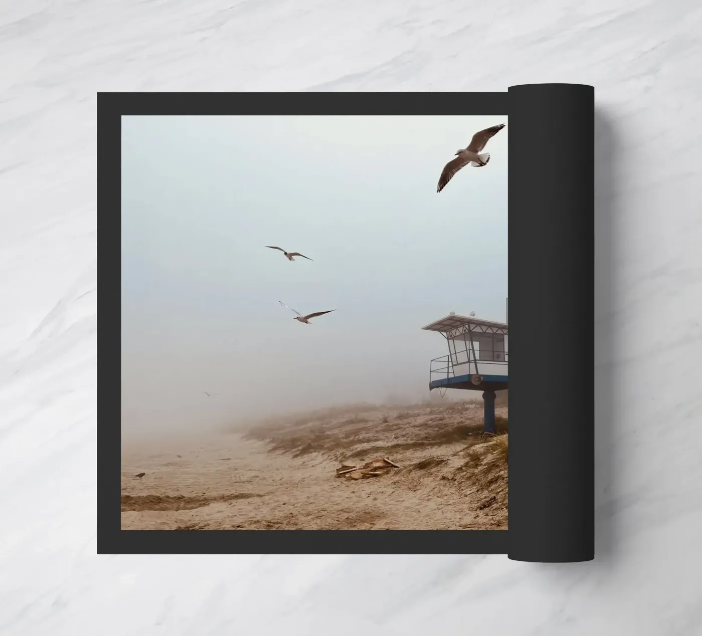 Usedom deurmat van JUNIQERIN photography by Dorothea Baur