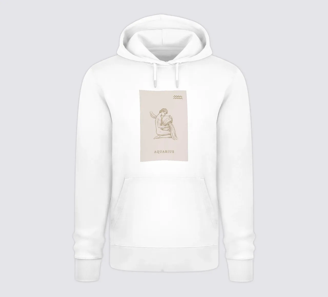 Aquarius felpa con cappuccio da Flora & Fauna