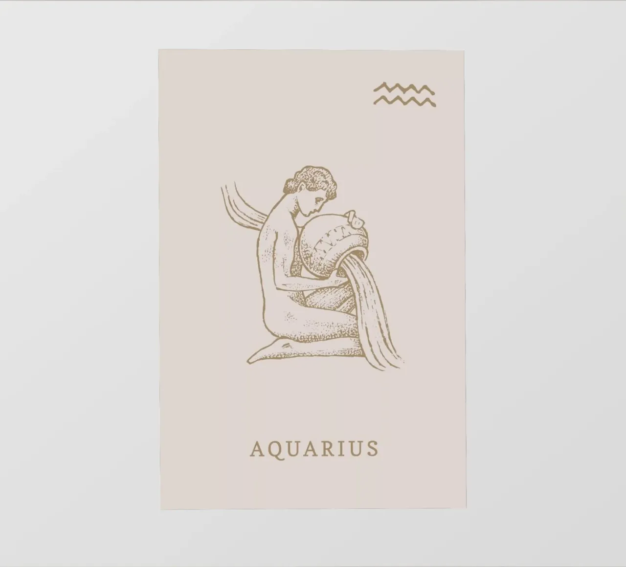 Aquarius pellicola backlit da Flora & Fauna