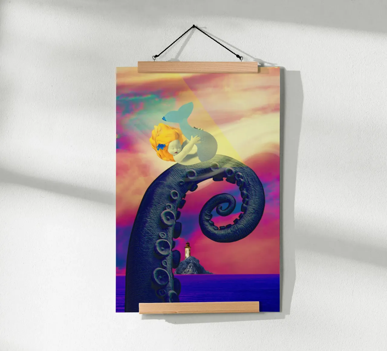 Principiante poster con telaio in legno da lipecobr