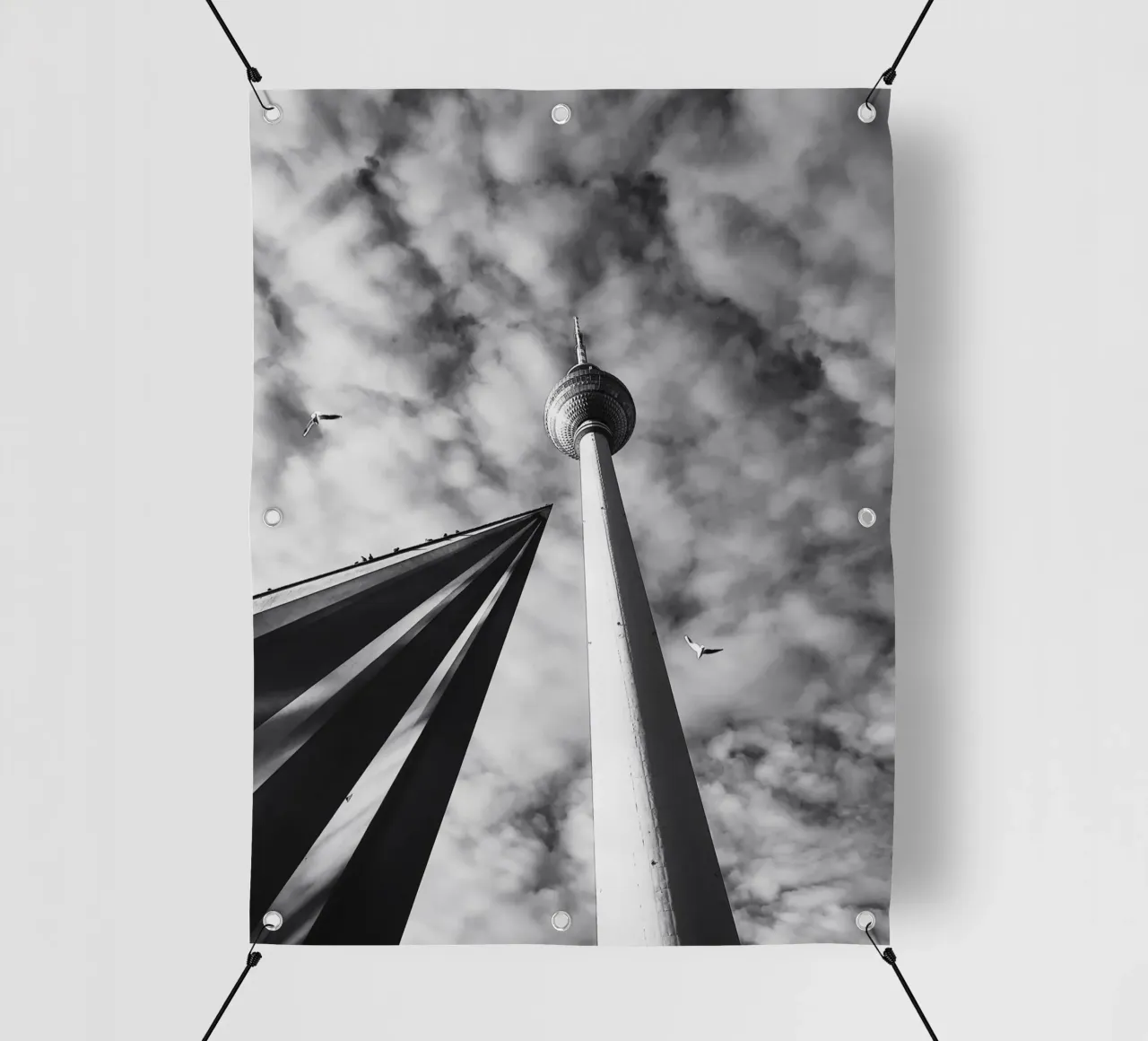 Fernsehturm Berlin telo in pvc da Dorothea Baur