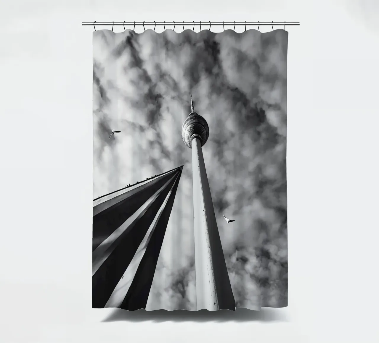 Fernsehturm Berlin tenda da doccia da Dorothea Baur