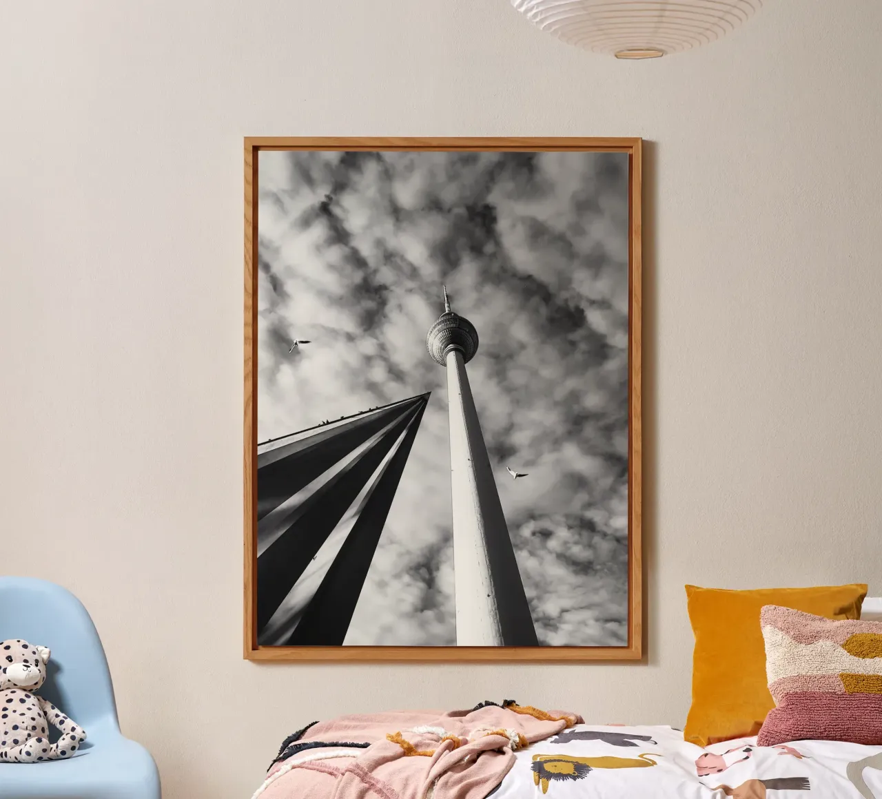 Fernsehturm Berlin alluminio dibond da Dorothea Baur
