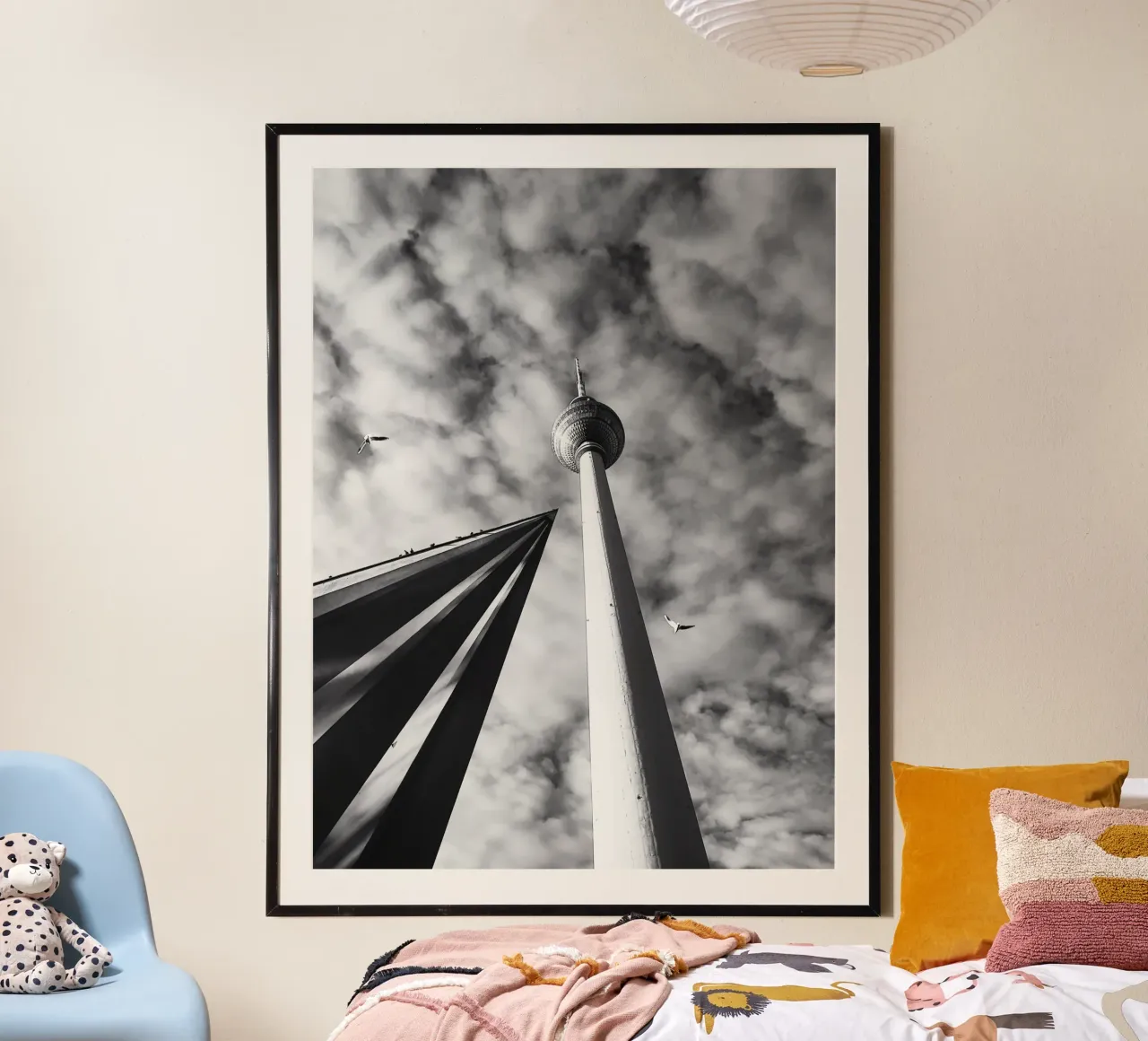 Fernsehturm Berlin carta hahnemühle da Dorothea Baur