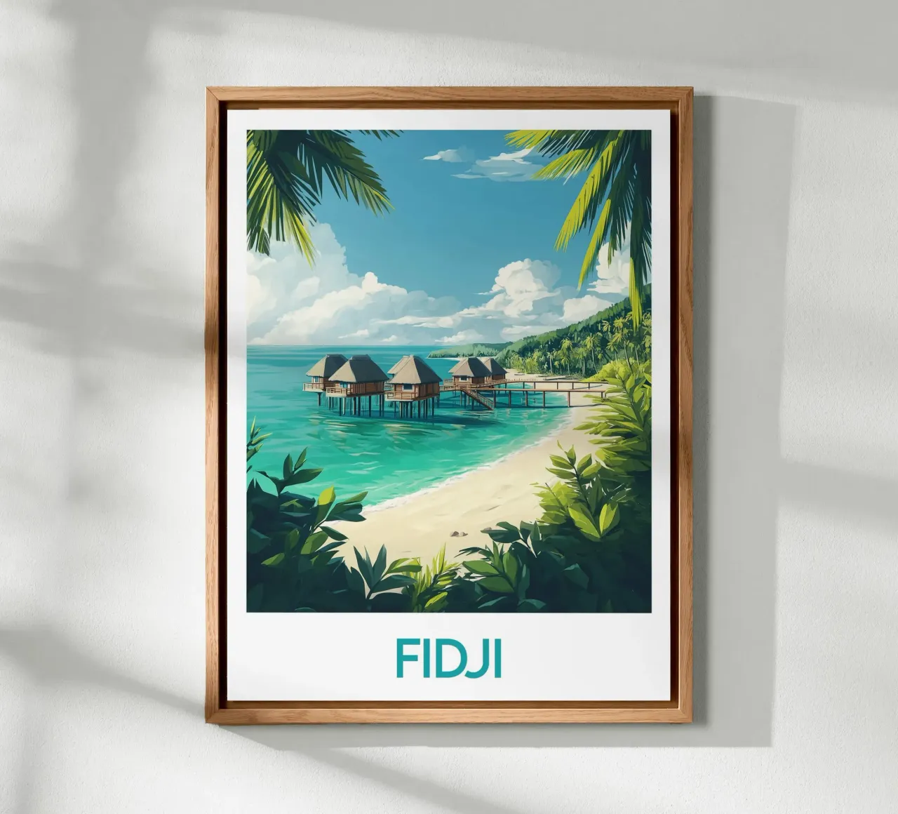 Affiche Fidji pannello forex da Frame the World