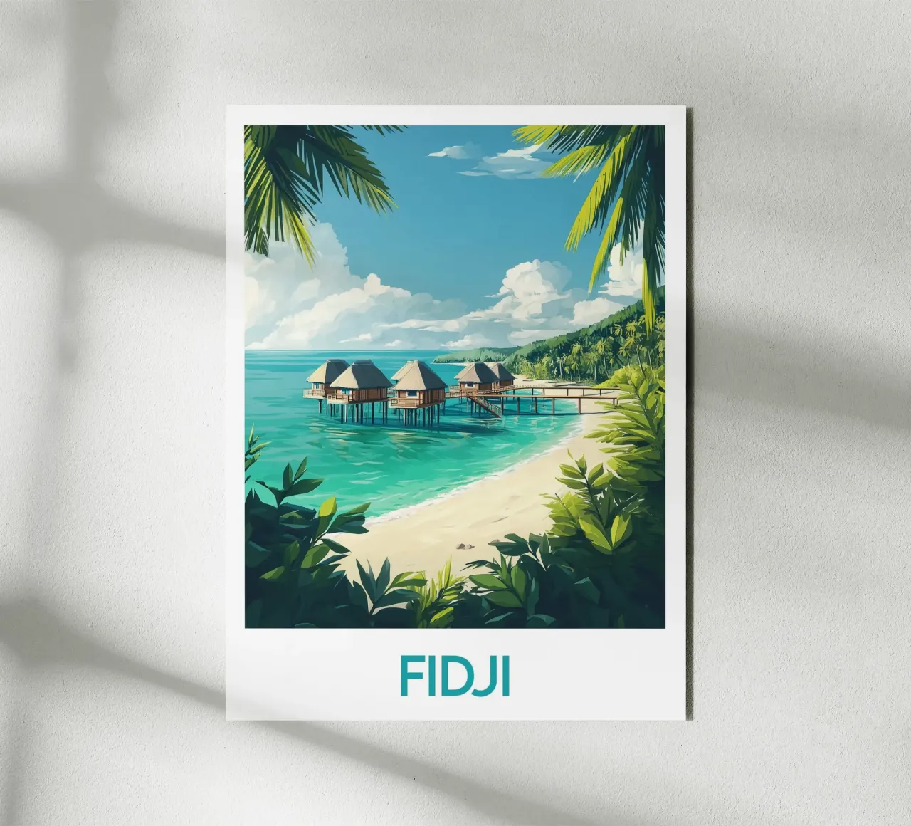 Affiche Fidji pannello forex da Frame the World