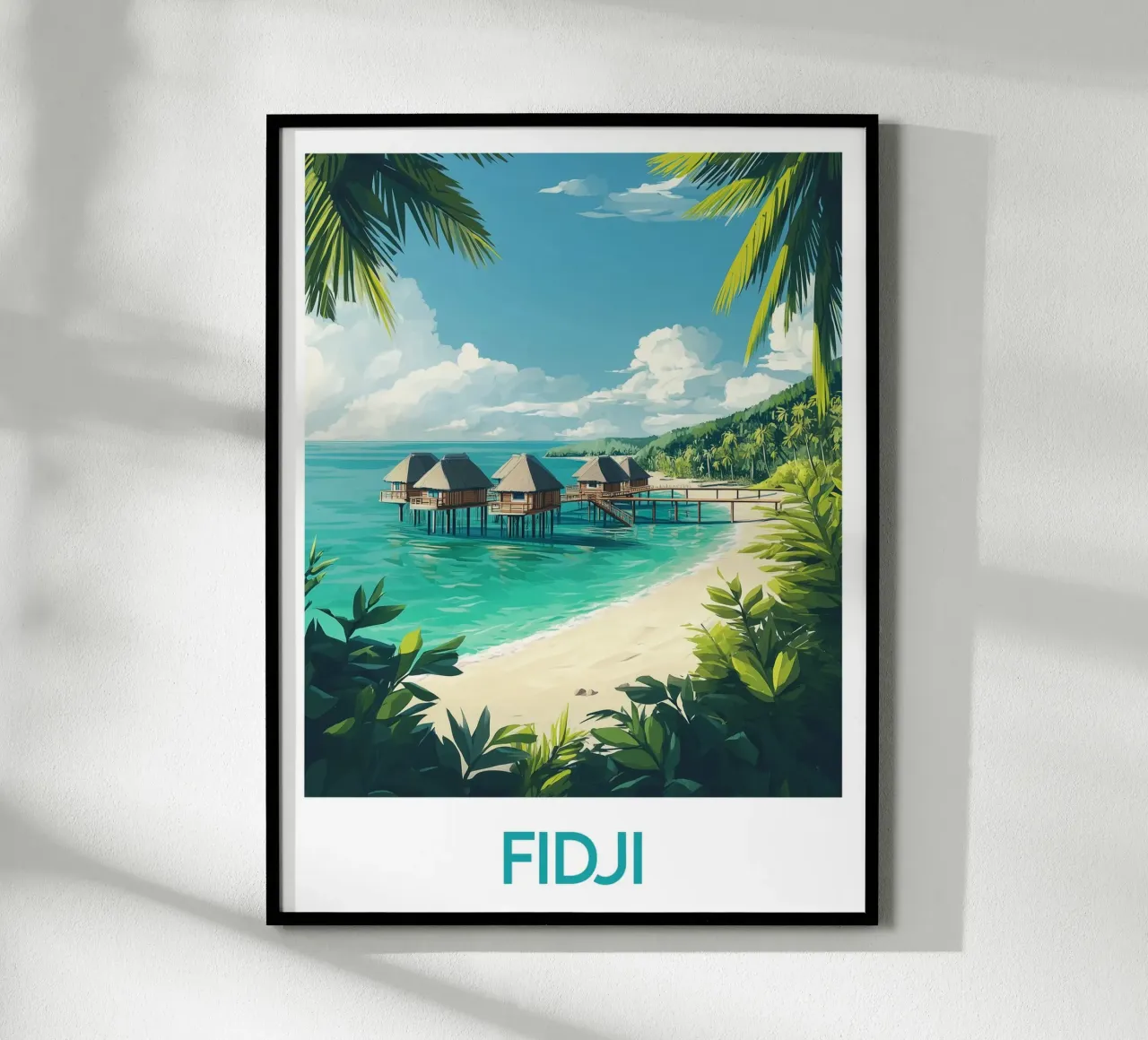 Affiche Fidji carta hahnemühle da Frame the World