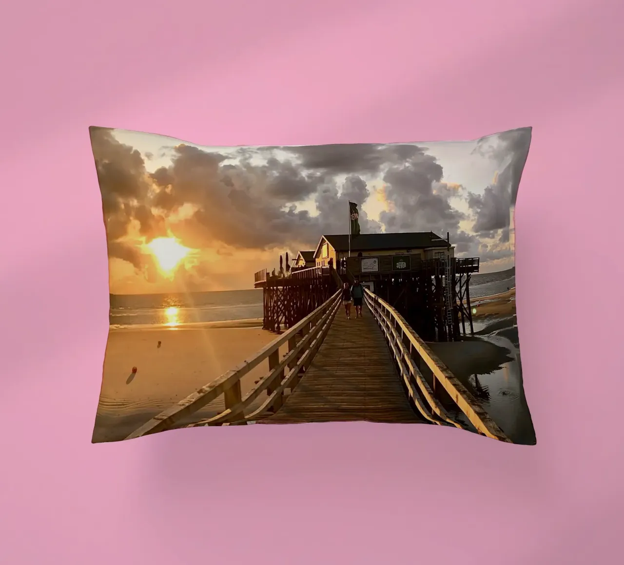 Sankt Peter Ording cuscino da Dorothea Baur