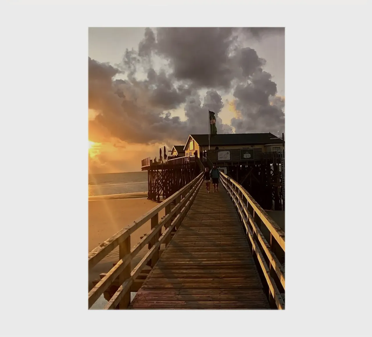 Sankt Peter Ording notebook by Dorothea Baur