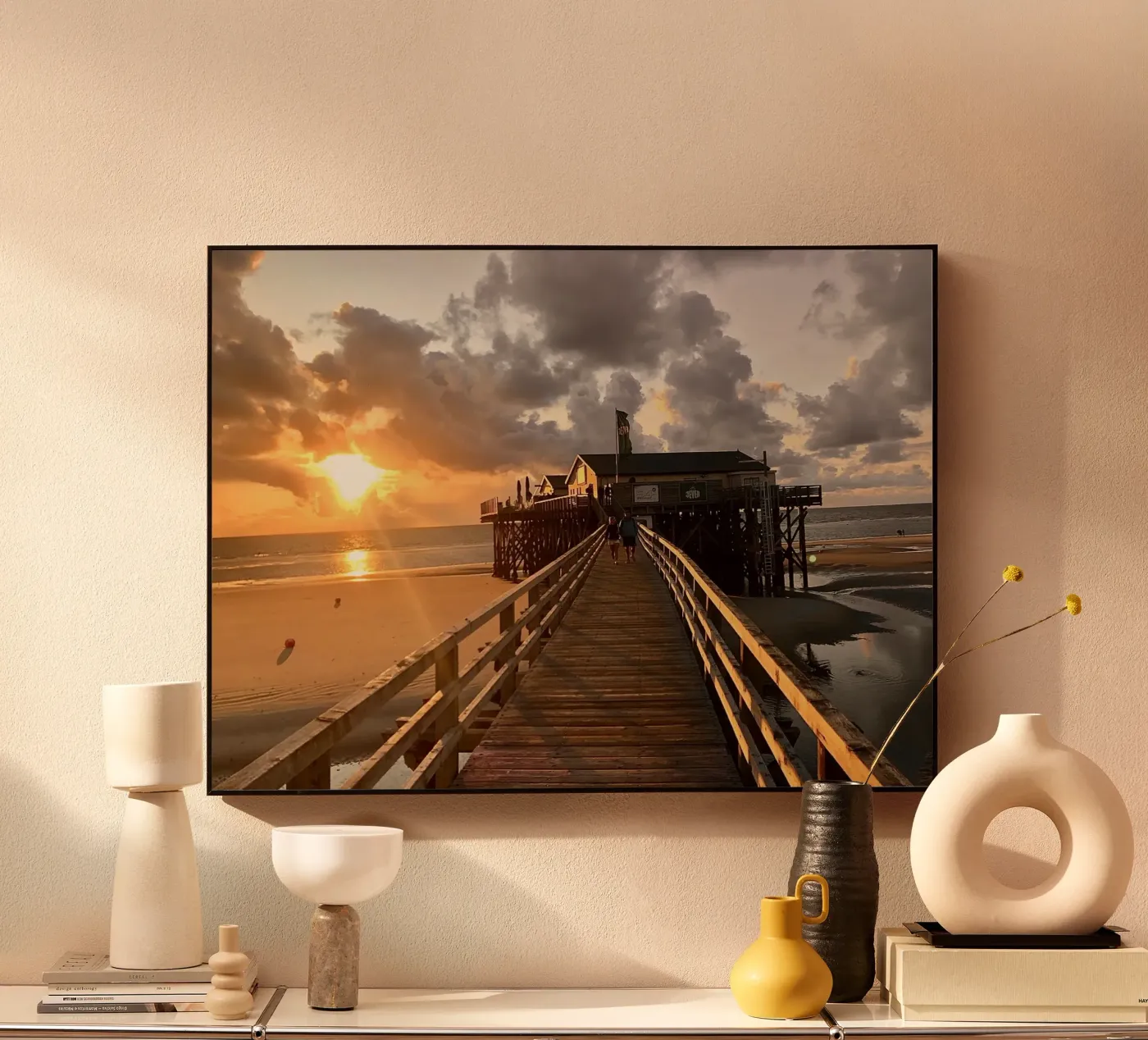 Sankt Peter Ording plexiglass da JUNIQERIN photography by Dorothea Baur