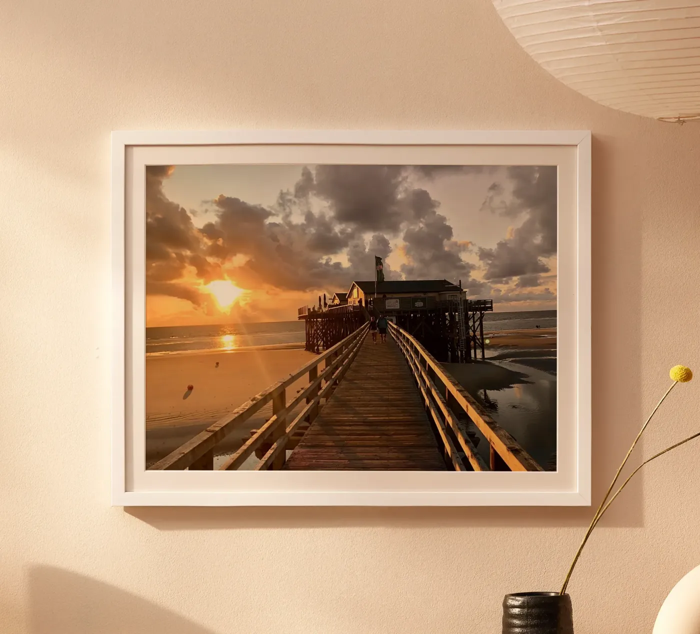 Sankt Peter Ording poster da JUNIQERIN photography by Dorothea Baur