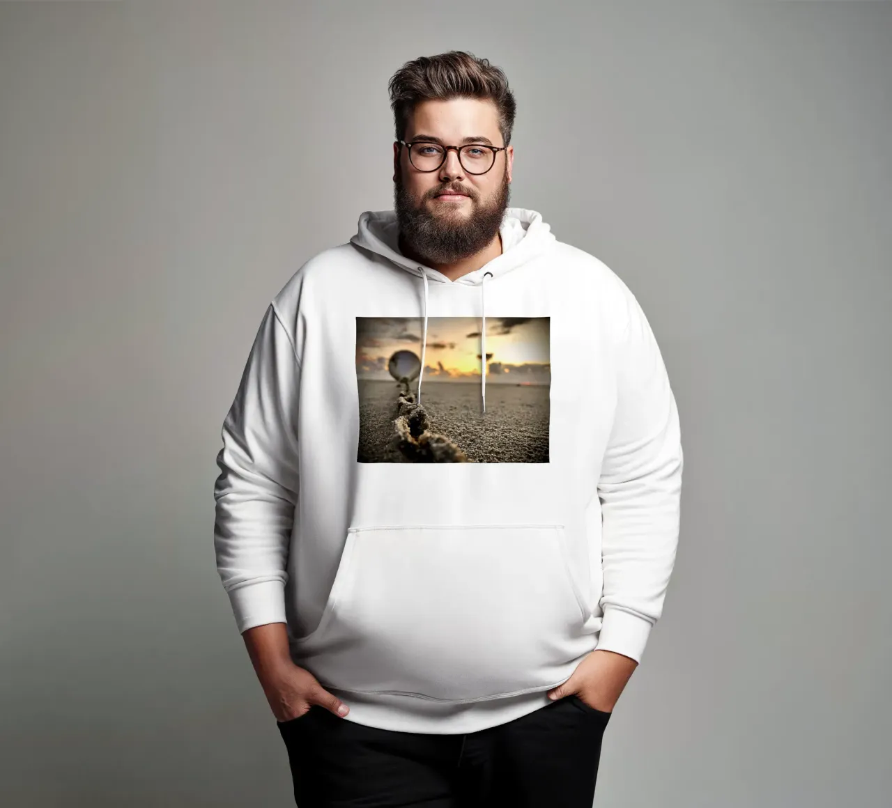 Boje Sankt Peter Ording felpa con cappuccio da Dorothea Baur