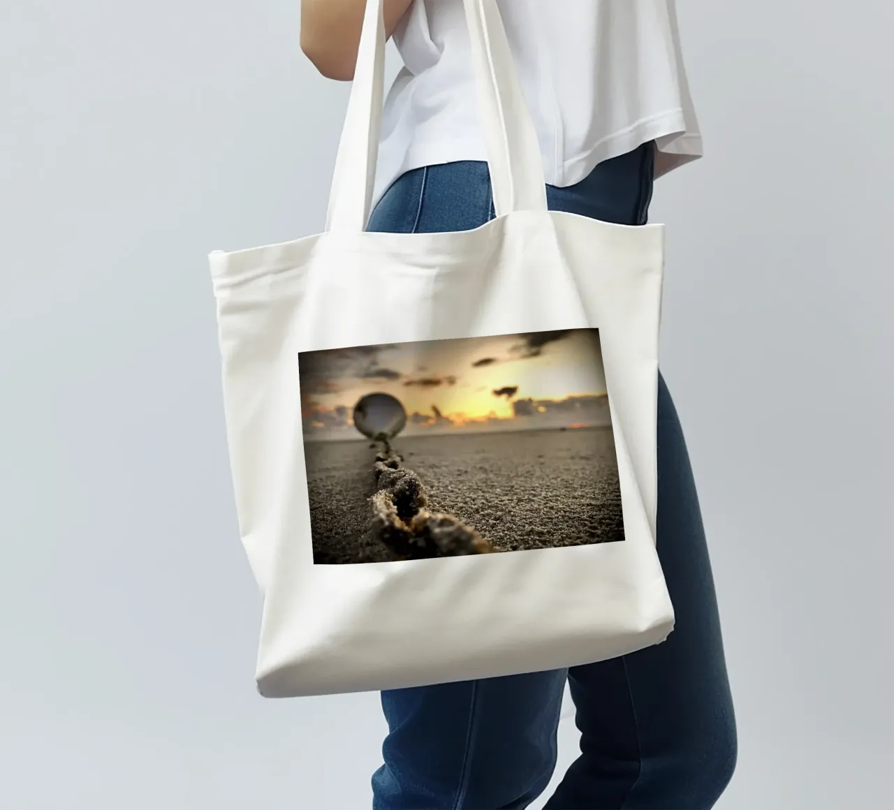 Boje Sankt Peter Ording tote bag by Dorothea Baur