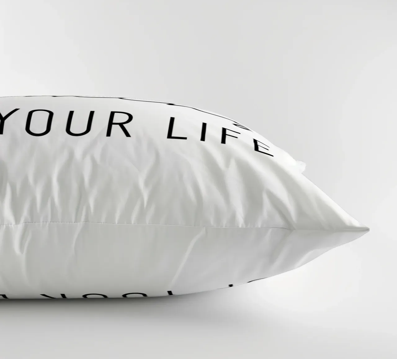 Trust the timing decorative cushion by BAINAI QUOTES
