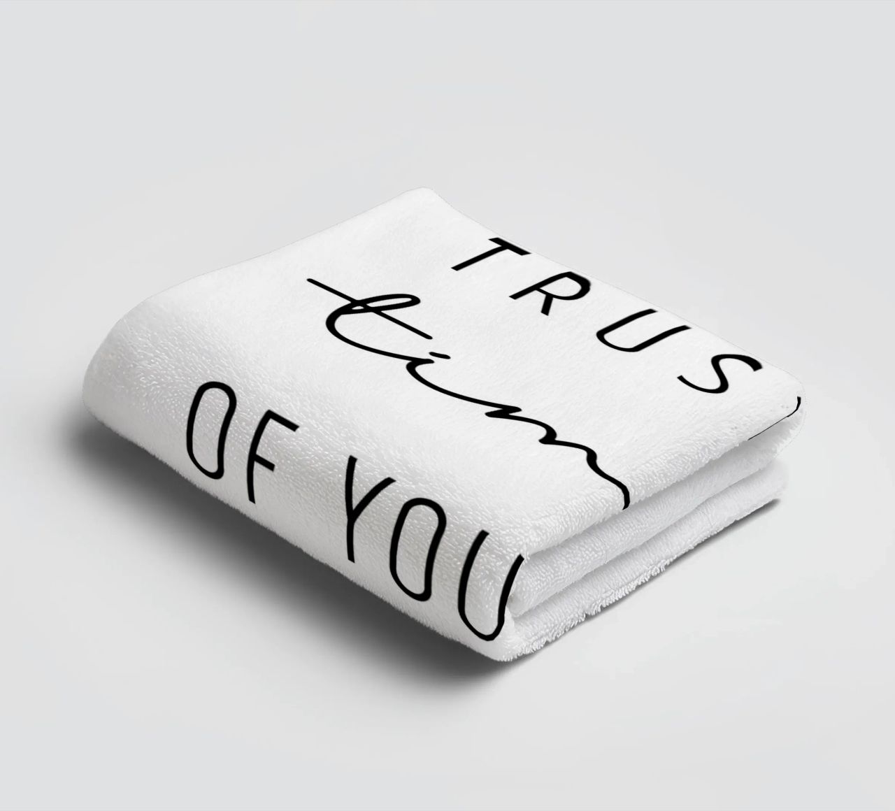 Trust the timing asciugamano da bagno da BAINAI QUOTES