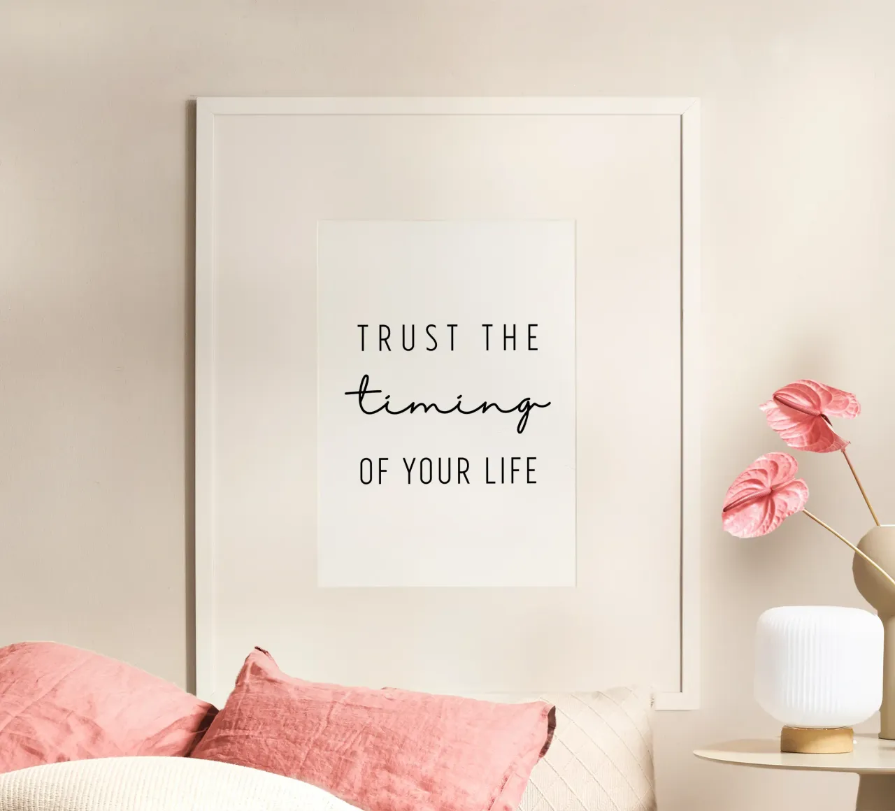 Trust the timing hahnemühle de BAINAI QUOTES